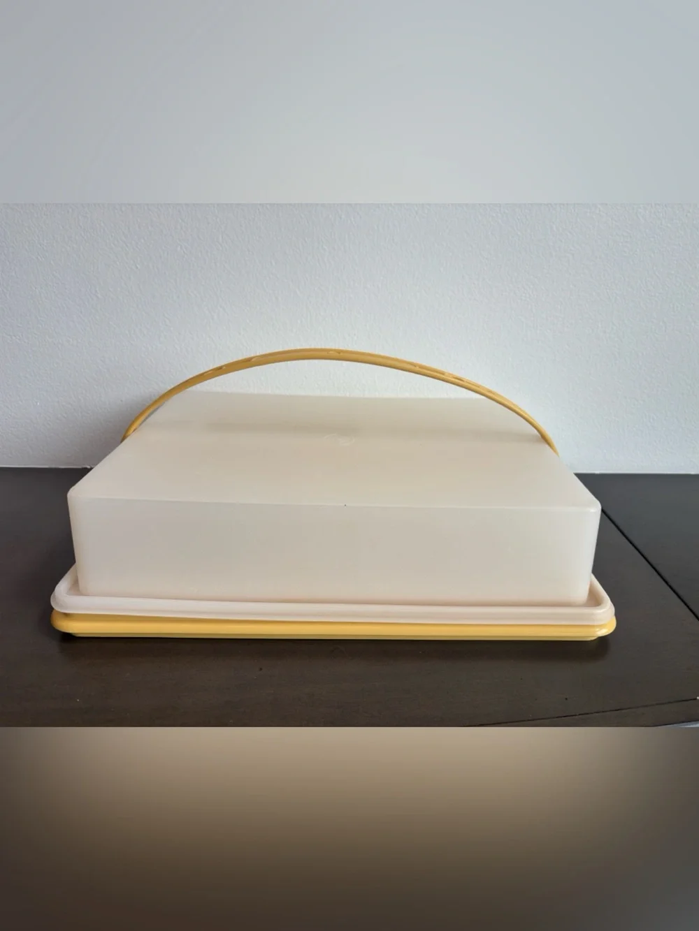 Vintage Tupperware Cake Carrier with Handle